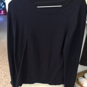 J crew navy blue sweater